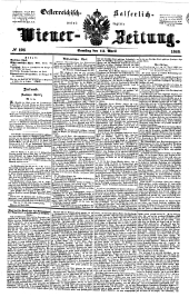 Wiener Zeitung 18480415 Seite: 1