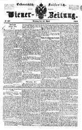 Wiener Zeitung 18480416 Seite: 1