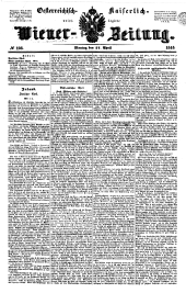 Wiener Zeitung 18480417 Seite: 1