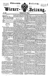 Wiener Zeitung 18480418 Seite: 1