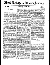 Wiener Zeitung 18480501 Seite: 7