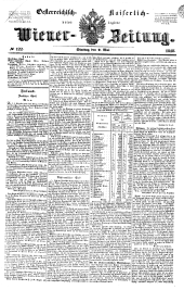 Wiener Zeitung 18480502 Seite: 1