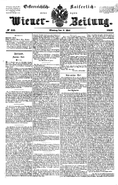 Wiener Zeitung 18480508 Seite: 1