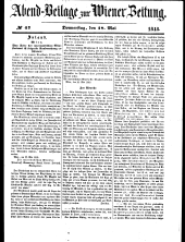 Wiener Zeitung 18480518 Seite: 5