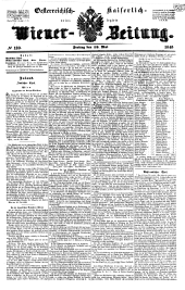 Wiener Zeitung 18480519 Seite: 1