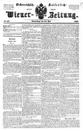 Wiener Zeitung 18480525 Seite: 1