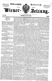 Wiener Zeitung 18480527 Seite: 1