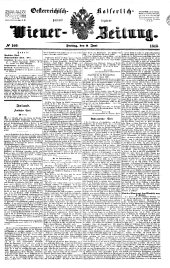 Wiener Zeitung 18480609 Seite: 1