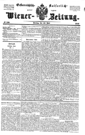 Wiener Zeitung 18480616 Seite: 1