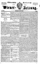 Wiener Zeitung 18480620 Seite: 1