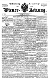 Wiener Zeitung 18480623 Seite: 1