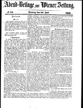 Wiener Zeitung 18480626 Seite: 7