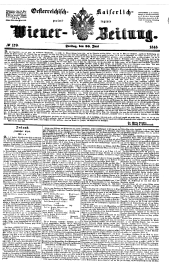 Wiener Zeitung 18480630 Seite: 1