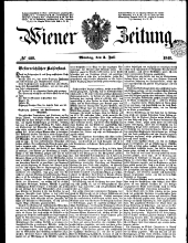 Wiener Zeitung 18480703 Seite: 1