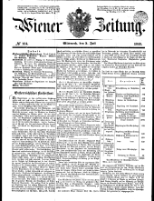 Wiener Zeitung 18480705 Seite: 1