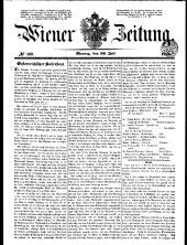 Wiener Zeitung 18480710 Seite: 1