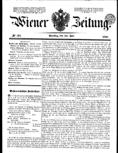 Wiener Zeitung 18480715 Seite: 1