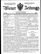 Wiener Zeitung 18480720 Seite: 1