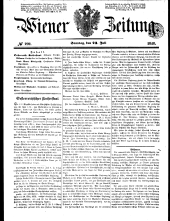 Wiener Zeitung 18480723 Seite: 1