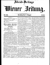 Wiener Zeitung 18480801 Seite: 11