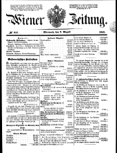 Wiener Zeitung 18480802 Seite: 1