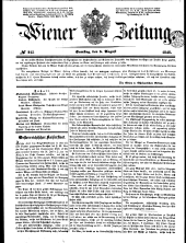Wiener Zeitung 18480805 Seite: 1