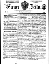 Wiener Zeitung 18480812 Seite: 1