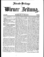 Wiener Zeitung 18480902 Seite: 11