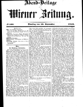 Wiener Zeitung 18480919 Seite: 13