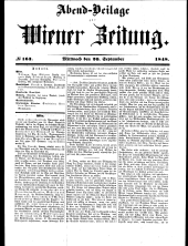 Wiener Zeitung 18480920 Seite: 9