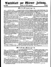 Wiener Zeitung 18480926 Seite: 19