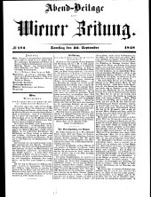 Wiener Zeitung 18480930 Seite: 11