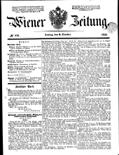 Wiener Zeitung 18481006 Seite: 1
