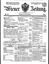 Wiener Zeitung 18481010 Seite: 1