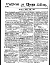 Wiener Zeitung 18481019 Seite: 11