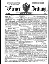 Wiener Zeitung 18481020 Seite: 1