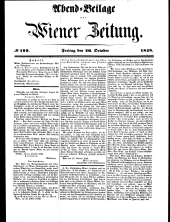 Wiener Zeitung 18481020 Seite: 13