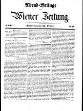 Wiener Zeitung 18481026 Seite: 11