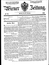 Wiener Zeitung 18481027 Seite: 1