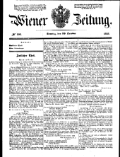 Wiener Zeitung 18481029 Seite: 1