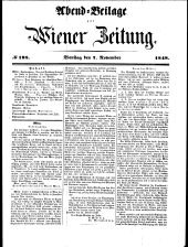 Wiener Zeitung 18481107 Seite: 9