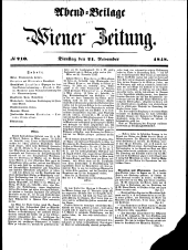 Wiener Zeitung 18481121 Seite: 9