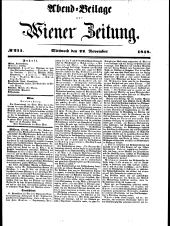 Wiener Zeitung 18481122 Seite: 13