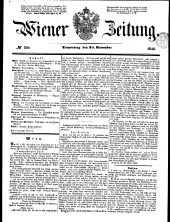 Wiener Zeitung 18481130 Seite: 1