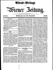 Wiener Zeitung 18481130 Seite: 13