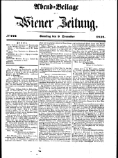 Wiener Zeitung 18481209 Seite: 9