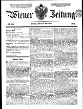 Wiener Zeitung 18481215 Seite: 1