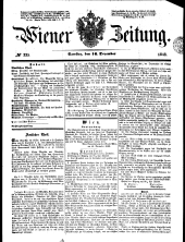 Wiener Zeitung 18481216 Seite: 1