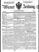 Wiener Zeitung 18481217 Seite: 1