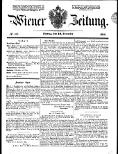 Wiener Zeitung 18481219 Seite: 1